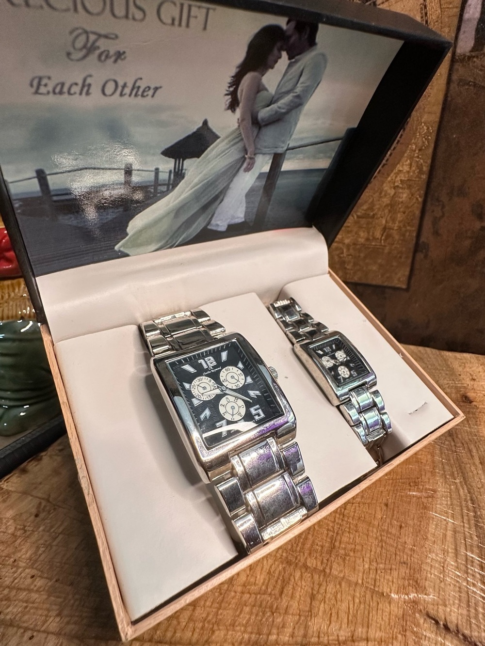 ⌚️⏱️Charles Raymond New York His & Hers Matching Watch Set Original Gift Box